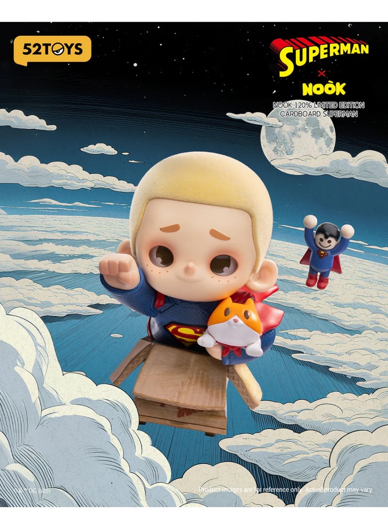 52TOYS Nook Limited Edition Cardboard Superman figurine - Image 2